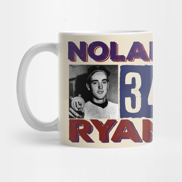 Vintage Young Nolan Ryan by MManoban